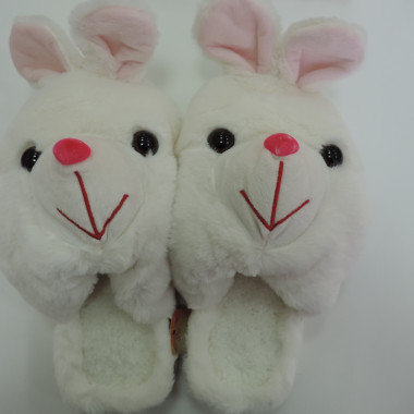 Тапки жен.-дом., арт. ТЖ-20, р.36-37-40-41, (иск.-мех), в ассортименте (зайцы) - 4