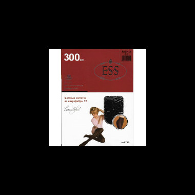 Колготки E.S.S., арт.8795 (300 DEN), р. 2-3 NERO - 1
