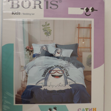КПБ BORIS Kids-Bedding Set 1,5 сп. Сатин в ассортименте (2) - 2