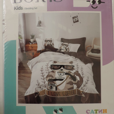КПБ BORIS Kids-Bedding Set 1,5 сп. Сатин в ассортименте (6) - 1