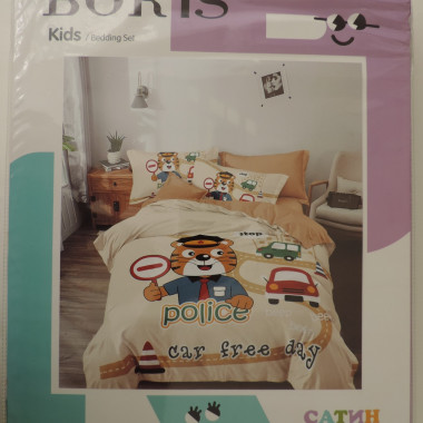 КПБ BORIS Kids-Bedding Set 1,5 сп. Сатин в ассортименте (7) - 1