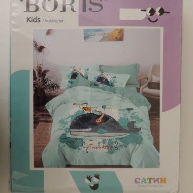 КПБ BORIS Kids-Bedding Set 1,5 сп. Сатин в ассортименте (9) - 1