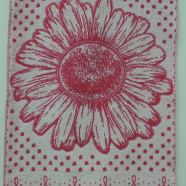 Полотенце махровое р.50х100 Родственники арт. 3932 - 3