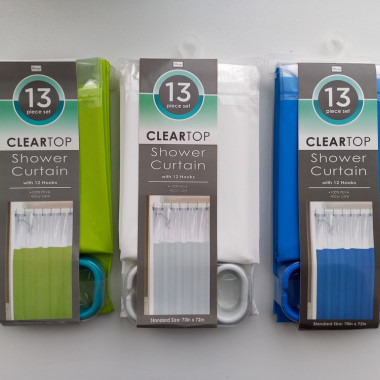 Штора для ванной CLEARTOP Shower Curtain