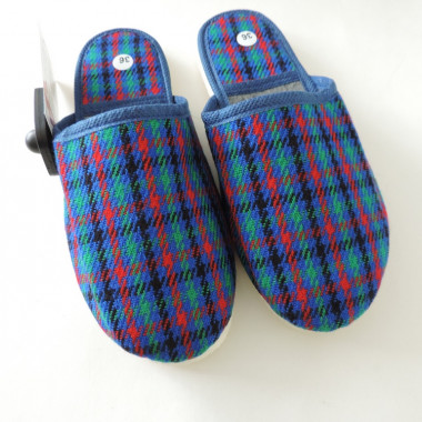 Тапки жен.-дом., арт. ТЖ-100 (Текстиль-войлок) р.36-40, цв. в ассортименте (1) - 1