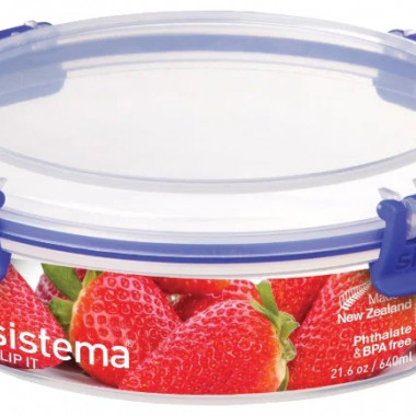 Контейнер круглый 640 мл. Sistema арт.1364 - 1